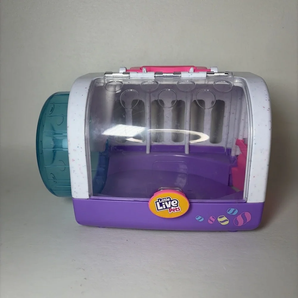 Little Live Pets Lil Hamster Cage With Wheel  (hamster not included)